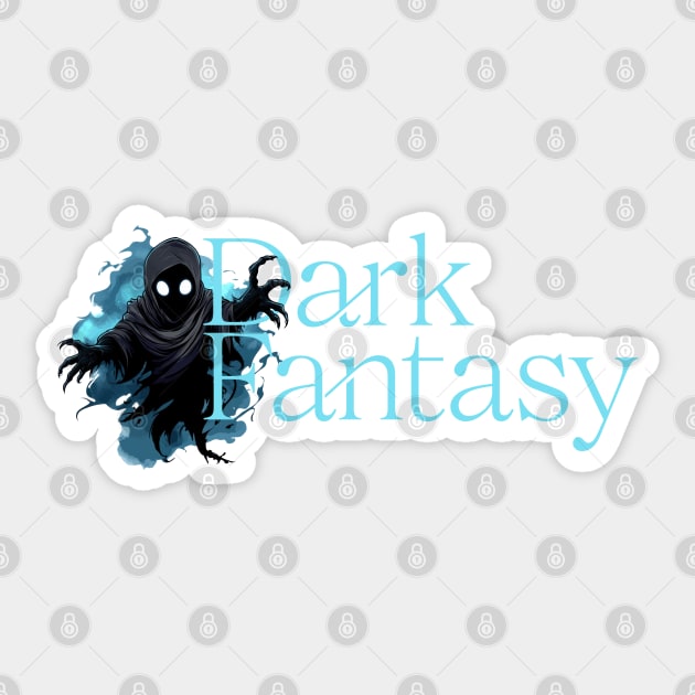 Dark Fantasy Genre Lover Sticker by H. R. Sinclair
